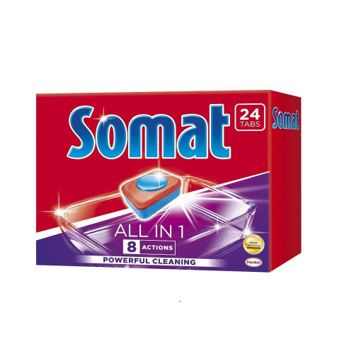 Somat All in 1 Dishwasher Tablets 224 pcs