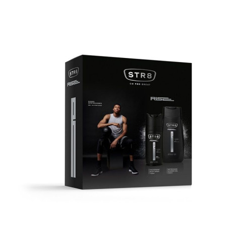 STR8 Rise Promo Set for Men Anti-Perspirant Deodorant and Shower Gel