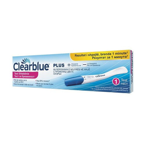 Clearblue Plus Pregnancy Test 1 pc
