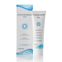 Synchroline Synchrobase Duo Base Cream with Lactic Acid and Urea Supports the Skin 8.45 fl oz (250 ml)
