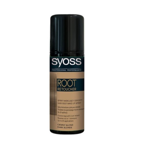 Syoss Root Retoucher Root Color Spray Dark Blonde 4.06 fl oz (120 ml)