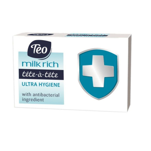 Teo Milk Rich Ultra Hygiene Antibacterial Soap 3.53 oz (100 g)