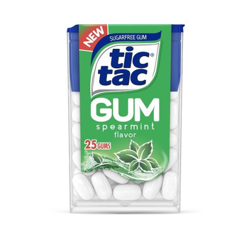 Tic Tac Gum Spear Mint Fresh Gums 0.43 oz (12.1 g)