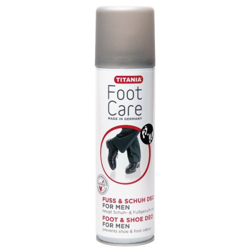 Titania Foot Care Deodorizing Spray for Feet and Shoes for Men 6.76 fl oz (200 ml)