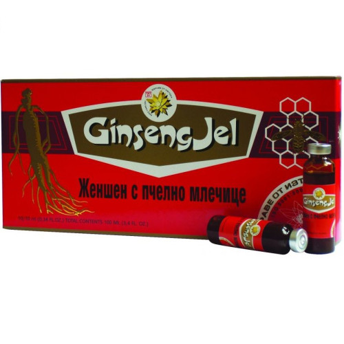 TNT Ginseng with Royal Jelly for a Strong Immune System and Good Mental Health 0.34 fl oz (10 ml) 10 Drinking Vials