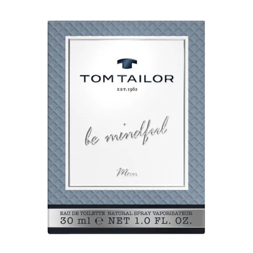 Tom Tailor Be Mindful Eau De Toilette for Men 1.01 fl oz (30 ml)
