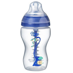 Tommee Tippee Anti-Colic Plus Feeding Bottle for Children 0+ Months 8.79 fl oz (260 ml) - Blue