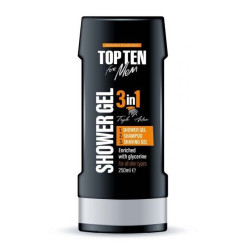 Top Ten 3-in-1 Shower Gel for Men for Face Hair and Shaving 8.45 fl oz (250 ml)