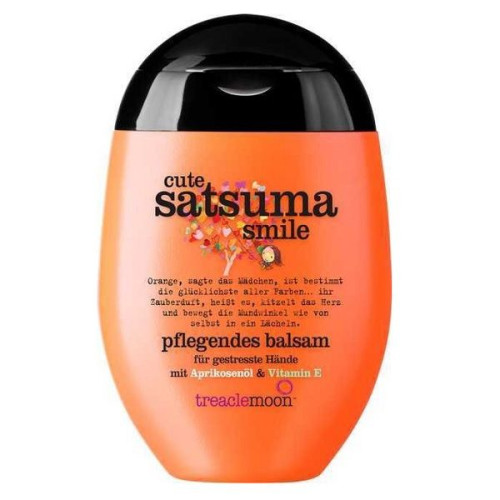Treaclemoon Cute Satsuma Smile Hand Cream with Citrus Satsuma Scent 2.54 fl oz (75 ml)