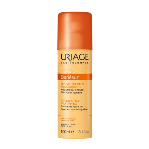 Uriage Barrierderm Self-Tanning Spray for Face and Body for Sensitive Skin 3.38 fl oz (100 ml)
