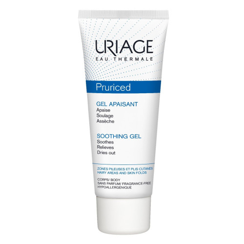 Uriage Pruriced Hypoallergenic Gentle Gel for Irritated Skin Fragrance-Free 3.38 fl oz (100 ml)