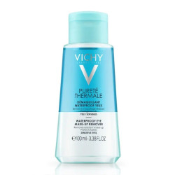 Vichy Purete Thermale Two-Phase Makeup Remover for Waterproof Eye Makeup 3.38 fl oz (100 ml)