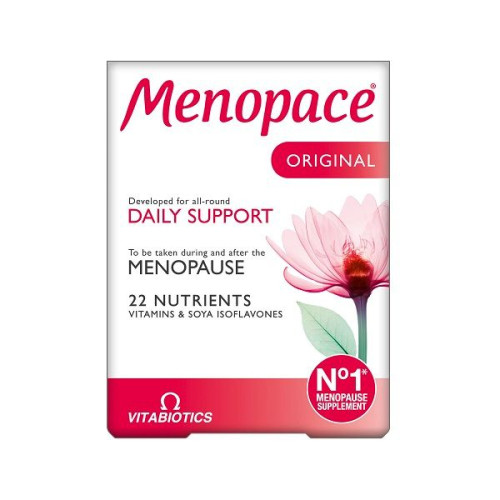 Vitabiotics Menopace Original Natural Menopause Hormonal Balance 30 Tablets