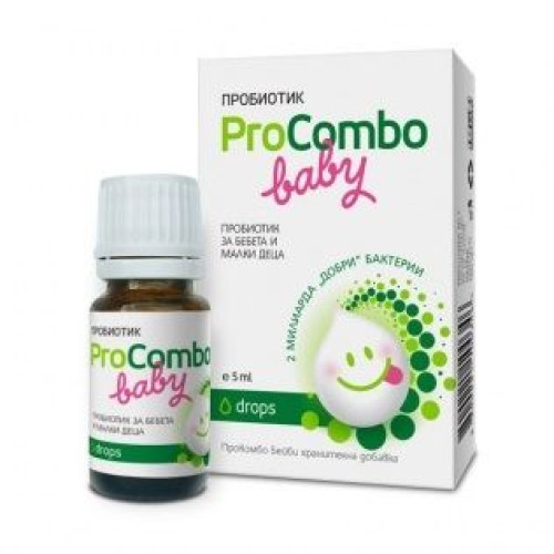 Vitaslim Procombo Baby Probiotic for Abdominal Pain Colic and Constipation 0.17 fl oz (5 ml)