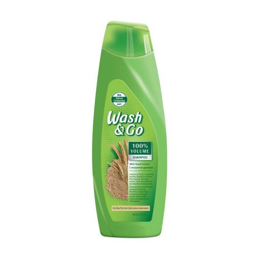 Wash & Go Shampoo for Very Fine Hair with Brewer's Yeast 13.53 fl oz (400 ml)