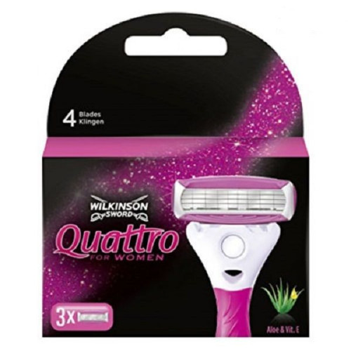 Wilkinson Sword Quattro Replacement Blades 3 pcs