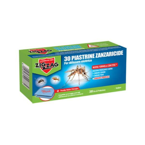 Zig Zag Mosquito Tablets for Electric Vaporizer 30 pcs