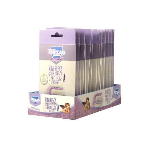 Zig Zag Lavender-scented Moth Repellent Sheets 12 pcs