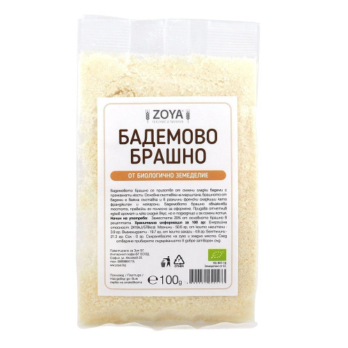 Zoya Organic Almond Flour 3.53 oz (100 g)