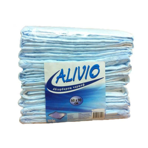 Alivio Disposable Sheet 23.62"/35.43" (60/90 cm) 10 pcs