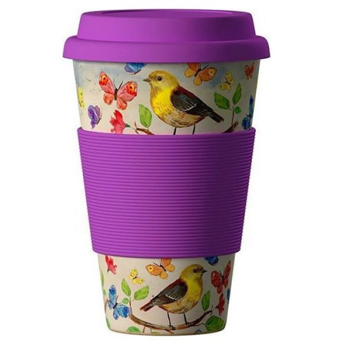 Eco Bamboo Cup Birds