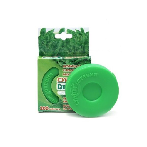Sweetly Stevia Sweetener with Chicory Fiber 200 Tablets