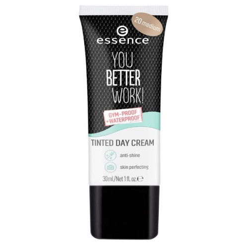 Essence You Better Work! Tinted Day Cream Shade 20 Medium