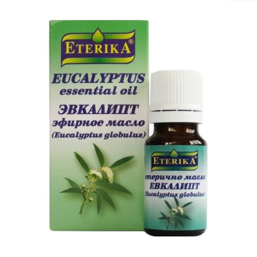 Eterika Natural Eucalyptus Essential Oil for High Immunity 0.34 fl oz (10 ml)