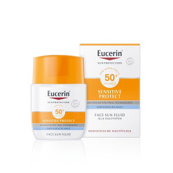 Eucerin Sun Mattifying Sun Protection Fluid for Oily and Acne-Prone Skin SPF 50+ 1.69 fl oz (50 ml)