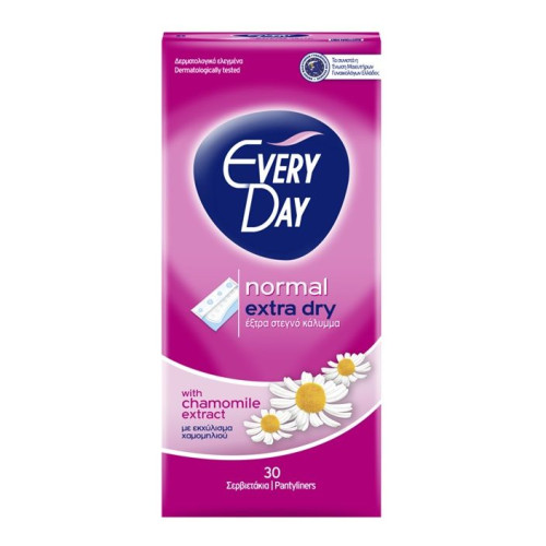 Everyday Normal Extra Dry Women's Daily Sanitary Pads 30 pcs