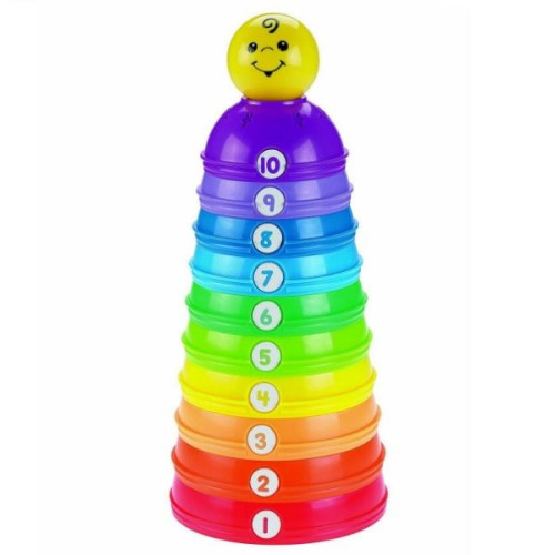 Fisher Price Tower Building Blocks for Children 6+ Months