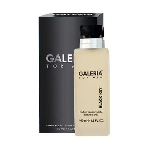 Galeria Black Key Eau De Toilette for Men 3.38 fl oz (100 ml)