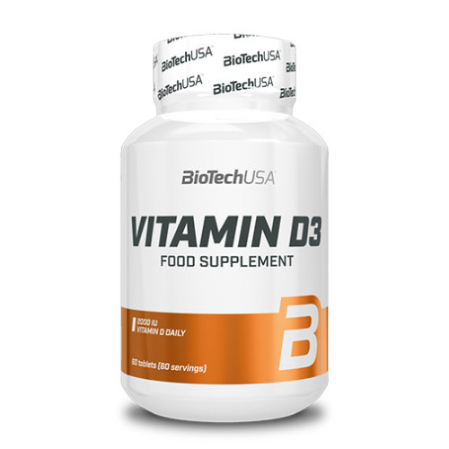 Biotech USA Vitamin D3 60 Tablets