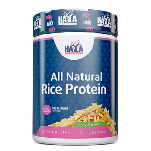 Haya Labs 100% All Natural Rice Protein Unflavoured Unflavoured 16.01 oz (454 g)