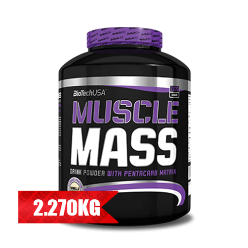Biotech USA Muscle Mass Vanilla 5 lb (2270 g)