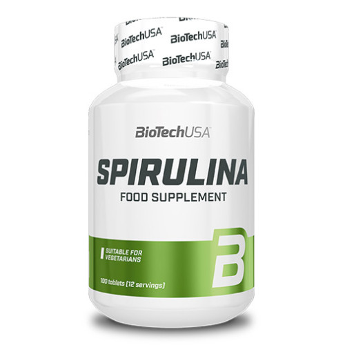 Biotech USA Spirulina 450 mg 100 Tablets
