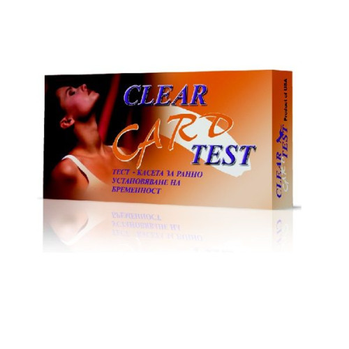 Clear Early Pregnancy Test Cassette