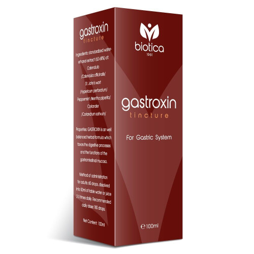 Biotica Gastroxin for Ulcers Gastritis and Colitis for Healthy Gastrointestinal Flora 3.38 fl oz (100 ml)