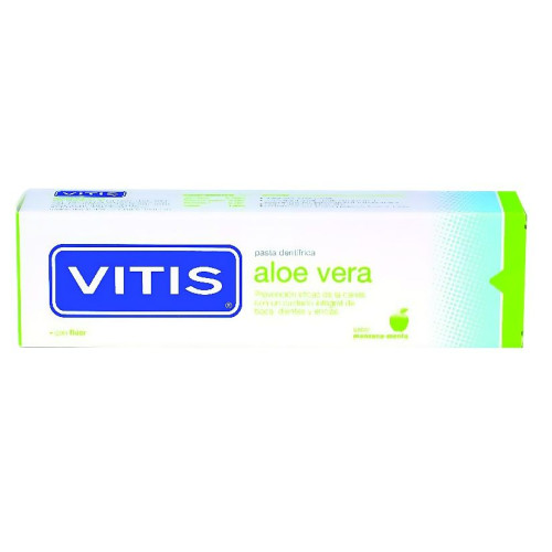 Vitis Aloe Vera Toothpaste with Aloe Vera 3.38 fl oz (100 ml)