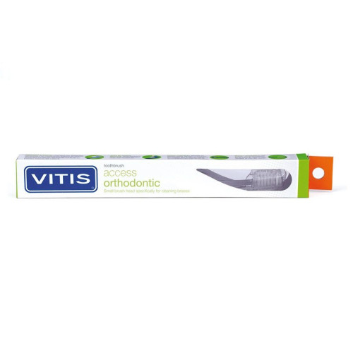 Vitis Orthodontic Access Toothbrush for People with Braces