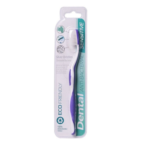 Dental Sensitive Antibacterial Toothbrush for Sensitive Teeth and Gums 1 pc