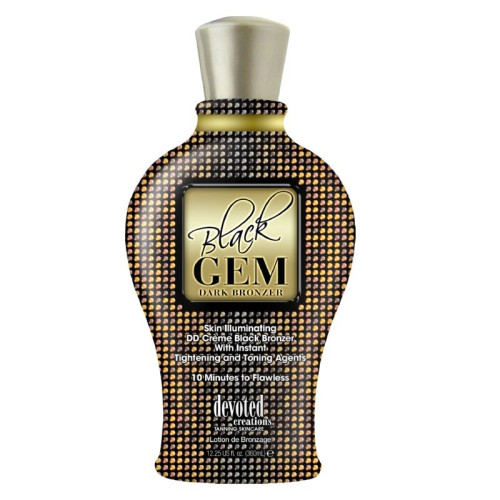 Devoted Creations Black Gem Dark Bronzer Tanning Accelerator with Instant Bronze Results 12.17 fl oz (360 ml)