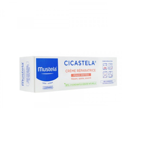 Mustela Cicastella Repairing and Soothing Cream for Babies and Children Natural 1.35 fl oz (40 ml)