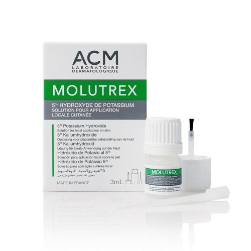 Acm Molutrex 5% for Molluscum and Dermatitis for Atopic Skin Skin Disease 0.1 fl oz (3 ml)