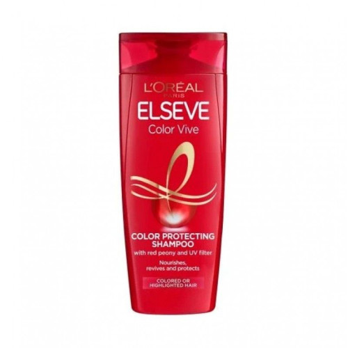 L'oreal Elseve Vive Low 3-in-1 Nourishing Shampoo for Colored Hair 13.53 fl oz (400 ml)