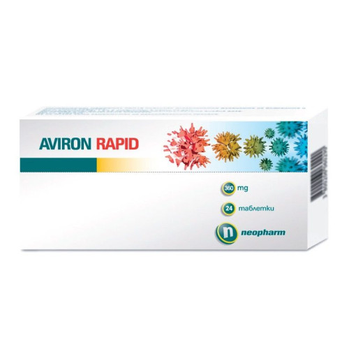 Neopharm Aviron Rapid for Viruses and Infections for High Immunity 360 mg 24 Tablets