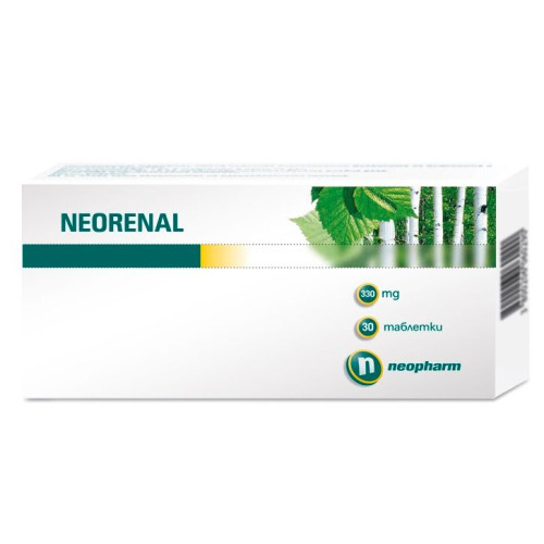 Neopharm Neorenal for Gout Cystitis Urethritis and Healthy Kidneys 330 mg 30 Tablets