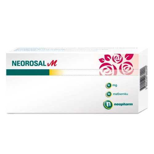 Neopharm Neorozal M for Healthy Hair Skin and Nails with Vitamin B2 10 mg 30 Tablets