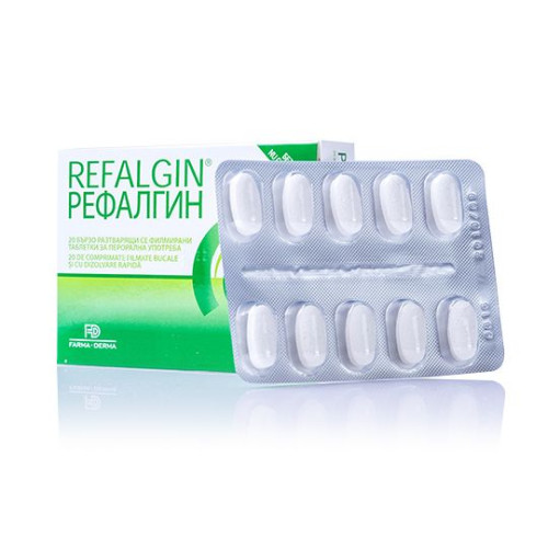 Naturpharma Refalgin for Reflux and Heartburn 20 Tablets