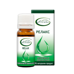 Rivana Natural Relax Essential Oil for Healthy Skin 0.34 fl oz (10 ml)